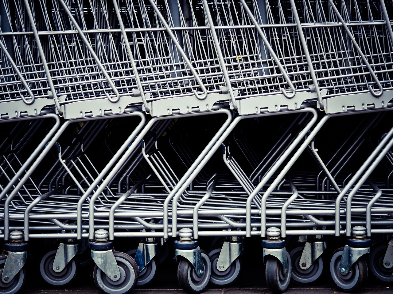 shopping cart, shopping, supermarket